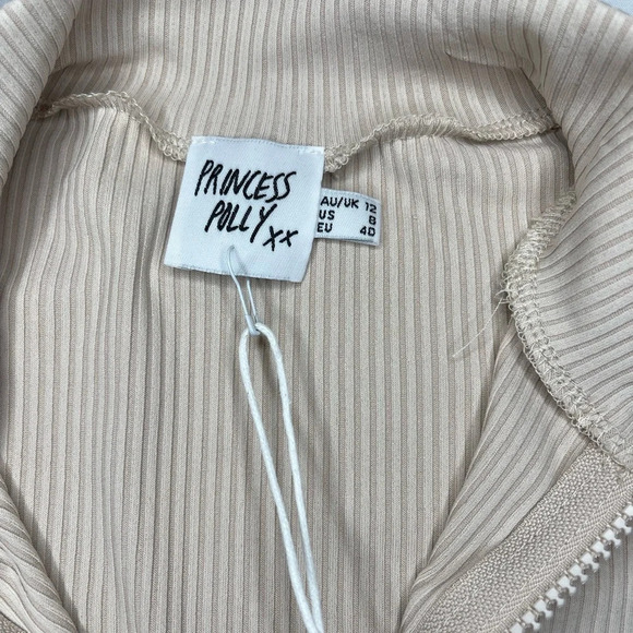 Princess Polly Beige Kiara Mini Dress - Picture 6 of 6